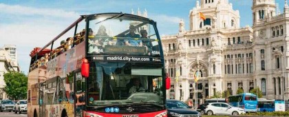 Madrid: 24 or 48 Hour Hop-On Hop-Off Sightseeing Bus Tour