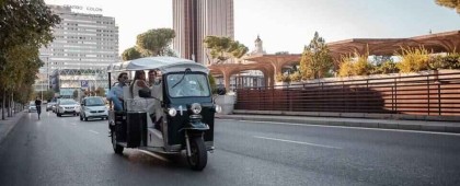 Madrid: Private City Tour by Eco Tuk Tuk